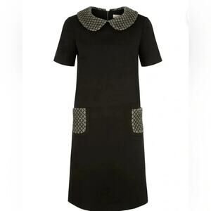 NWT TRAFFIC PEOPLE 60S MOD PETER PAN DRESS Medium